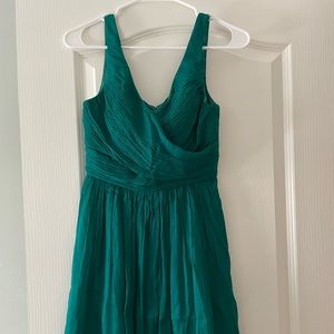 Teal JCrew dress